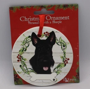 E&S Pets Adorno de Navidad Scottie Dog Lover Regalo Scottish Terrier - Imagen 1 de 1