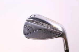 Callaway JAWS Raw Chrome 60* Lob Wedge RH 35 in Graphite Shaft Stiff Flex - Picture 1 of 8