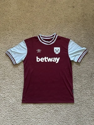 West Ham United Umbro 24/25 Home jersey Football shirt | Mens Size XL - Image 1 of 3