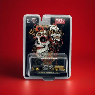 M2 1977 Chevrolet Cheyenne Super 30 “Dia De Los Muertos” MJS90 1/64 CHASE - Image 1 of 2