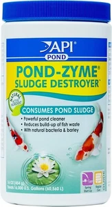 Api Pond-Zyme Sludge Destroyer Pond Water Cleaner With Barley 454-Gram Containe - Picture 1 of 6