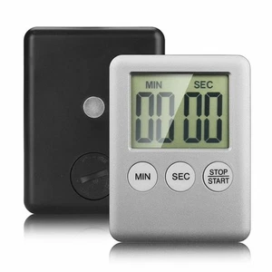 Versatile LCD Digital Timer with Magnetic Back for Efficient Time Management - Picture 1 of 8