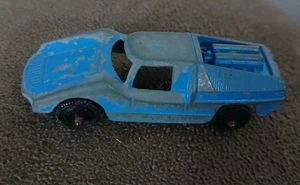 Tootsie Toy Blue FIAT ABARTH Car Diecast Metal Collectors Chicago USA - Picture 1 of 4