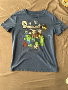 Mojang Minecraft Boys Medium Short Sleeve T Shirt - Picture 1 of 5