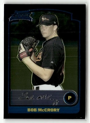 2003 Bowman Draft Picks & Prospects #BDP96 Bob McCrory Chrome - Image 1 of 2