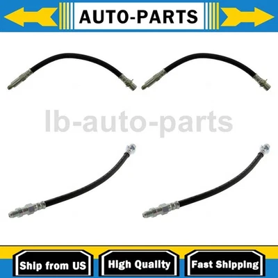 4 piezas centradas en manguera de línea de freno delantero trasero para Cadillac Calais 1965-1968 Foto 1 de 4