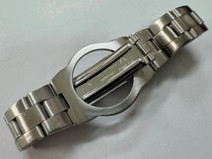Correa de reloj pulsera Omega Geneve Dynamic 5898/147 SS #310 genuina - Imagen 1 de 10