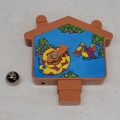 Tomy Screwball Scramble Puzzle Board Game Replacement Timer And Marble  - Image 1 of 2