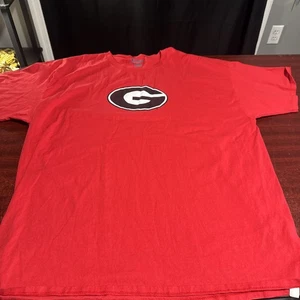 T-shirt Champion Georgia Bulldogs uomo taglia 2XL rossa manica corta girocollo - Foto 1 di 4