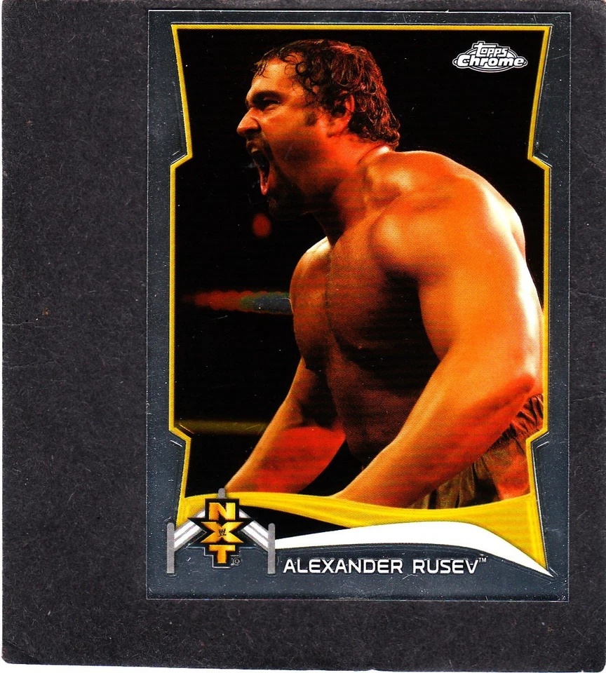 2014 topps chrome wwe alexander rusev nxt prospects - Image 1 of 1