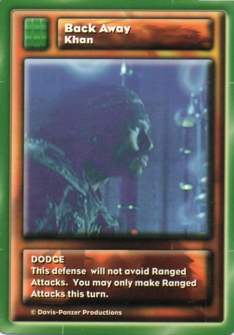 Highlander CCG - The Gathering - Back Away Khan - Image 1 of 1