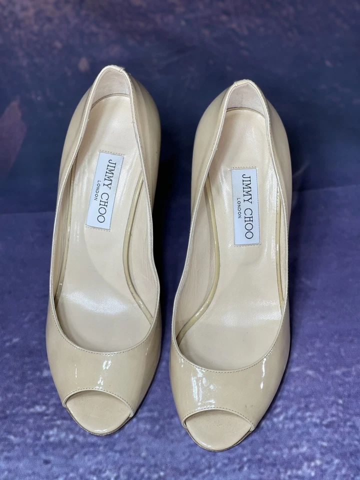 cuñas jimmy choo 39 1/2 Foto 1 de 4