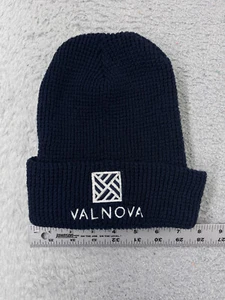 Valnova Gorro Toque Adulto Talla Única Azul Tejido 100% Acrílico Bordado Proyecto - Imagen 1 de 7