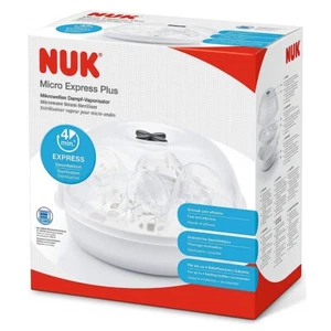 NUK Microwave Express Plus Steam Bottle Steriliser Fast and Effective New - Picture 1 of 4