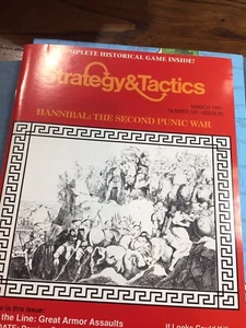 SPI Strategy & Tactics #141 Game Mag Hannibal: 2nd Punic War  Free us Ship - Picture 1 of 4