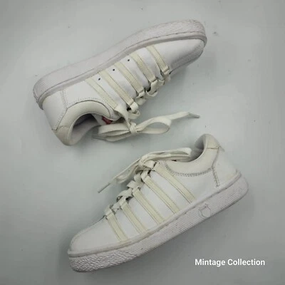 ZAPATILLAS INFORMALES KSWISS KAYSWISS CLÁSICAS NIÑOS NIÑOS UNISEX TALLA 13 BLANCAS Foto 1 de 4