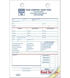 Formularios de registro de servicio de carretera de remolque de gran formato / Nebs Deluxe #: 613 - Imagen 1 de 1