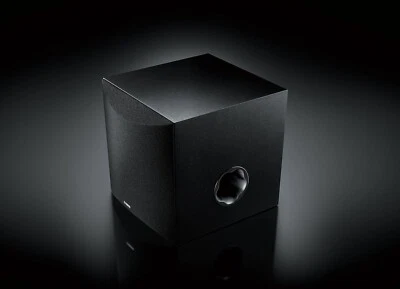 Yamaha NS-SW050 Subwoofer Speaker with Twisted Flare Port, Components Black - image 1 of 4
