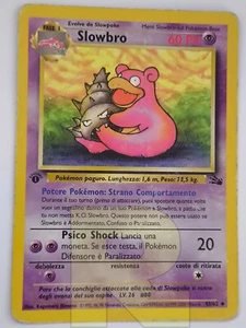 Slowbro ® Fossil 43/62 ® Non Comune ® Pokemon ® 1ª EDIZIONE Italiano ® Good- - Picture 1 of 2
