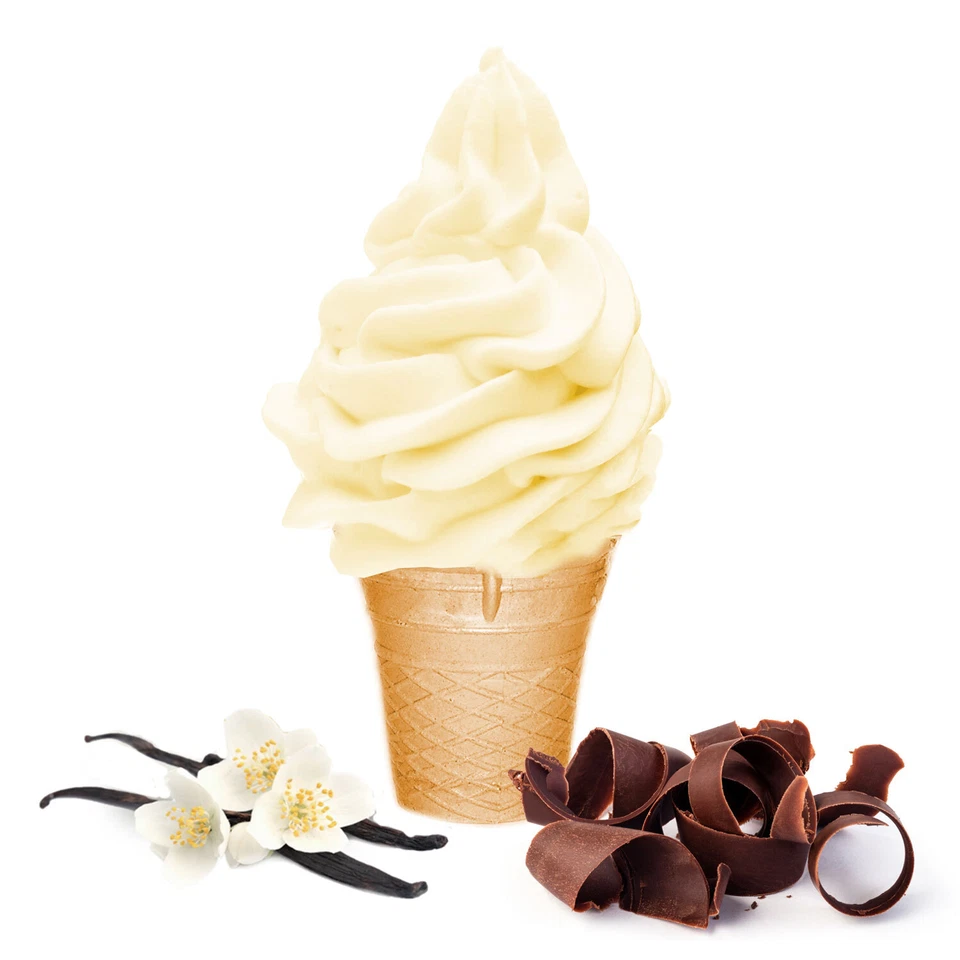 GINO GELATI Vanille Stracciatella Softeis Pulver