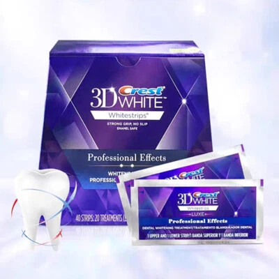 3D Whitening Teeth Whitestrips Luxe - Professional Whitening Strips, 10/20 Treatment - Image 1 of 4
