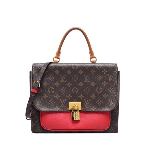 LOUIS VUITTON（LV） Borsa Louis Vuitton rossa monogramma Marignan