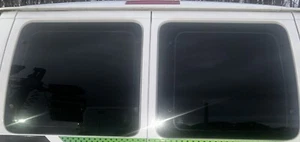 2013 Ford Econoline Van Rear Back FIXED E150 E250 E-350 Glass Left/right FIXED - Picture 1 of 4