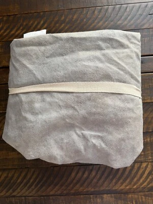 Pottery Barn Teen Textured Faux-Suede Storm Bean Bag Chair - Open Box - Image 1 of 4