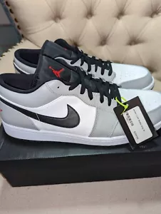 Nike Jordan 1 Low 'Light Smoke Grey Size15 - Picture 1 of 10