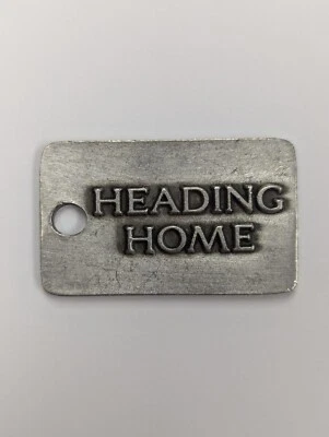 DE COLECCIÓN HEADING HOME - 1 Collar o Llavero Colgante Tesalonicenses 4:16-17 Foto 1 de 3