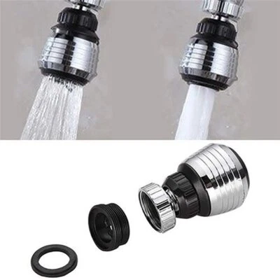 TOPZONE 360 Rotate Swivel Faucet Nozzle Saving Water Filter Adapter Aerator