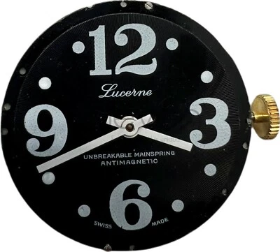 LUCERNA - MOVIMIENTO - CBS - HECHO EN SUIZA - CUARZO - Ø 31MM - NOS Foto 1 de 2