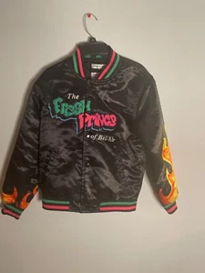 Boys M Fresh Prince of Bel-Air Satin Jacket Heradgean Classics - Picture 1 of 3