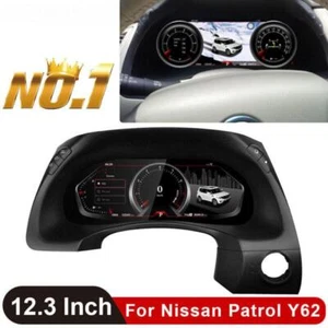 For Nissan Patrol Y62 LCD Instrument Digital Dashboard Car Gauge Cluster Monitor - Picture 1 of 12