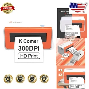 Compact Thermal Shipping Label Printer – 150 ppm Speed, Works with Windows & Mac - Picture 1 of 9
