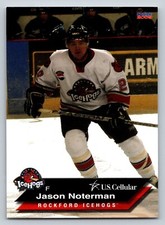 Jason Noterman 2008-09 Rockford IceHogs Anniversary Set