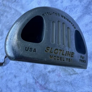 Slotline Model Fs1 35 Inch Steel Shaft Putter Silk Right Handed Mallet - Picture 1 of 8