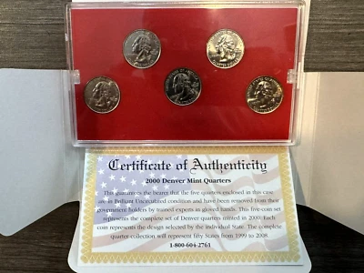 2000 DENVER MINT EDITION STATE QUARTER COLLECTION SET - Image 1 of 4