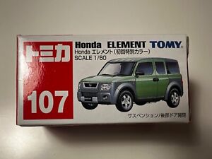 ULTRA RARE Honda Element Tomica #107 Special Etd. Color NEW IN BOX, US Seller