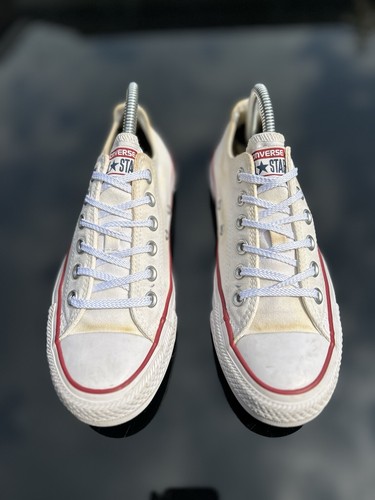 Sneakers Converse Allstars UK taglia 5 5 pollici bianche