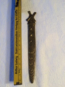 Antiker Brieföffner Messing - Bild 1 von 4
