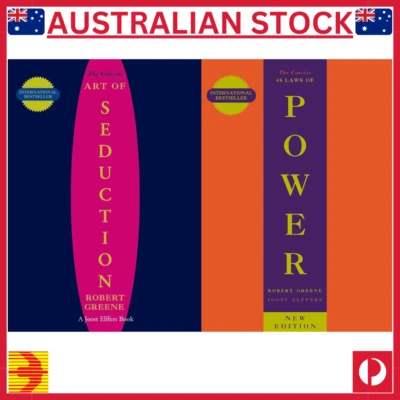 Set of 2 Concise Books - Robert Greene (48 Laws of Power + The Art of Seduction) - image 1 of 3