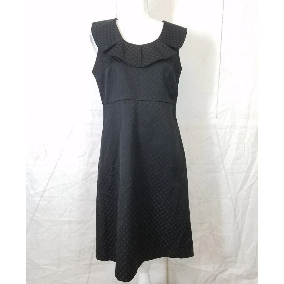 vestido merona negro shift lunares talla 10 Foto 1 de 4