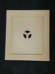 Mid America Vinyl Mount Master Mounting Block Original Square 045 Maple - Picture 1 of 3