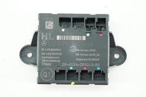 2008-2015 Mercedes W204 C300 C350 Rear Left Side Door Control Module 2129003906 - Picture 1 of 7