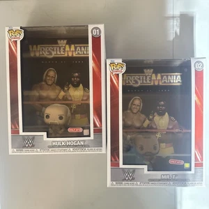 Hulk Hogan & Mr. T Wrestlemania 1 Funko Pop WWE Covers Target Exclusive - NIB - Picture 1 of 5