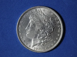 1900- Morgan Silver Dollar #P29942 - Picture 1 of 2