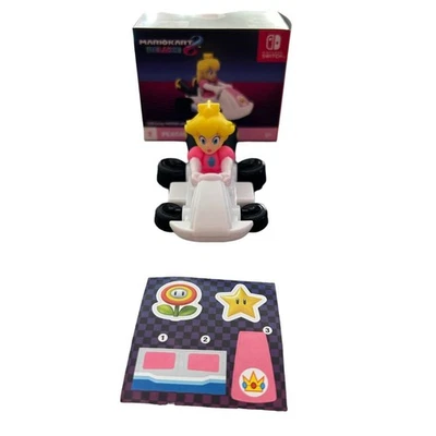 McDonald's Mario Kart 8 Happy Meal Juguetes Princesa Melocotón 2024 NUEVO #2 Foto 1 de 4
