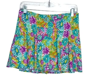Ibkul Damen Skort Blumen Rock UPF 50 Tennis Bunt Größe M - Bild 1 von 5
