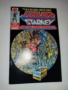STEEL GRIP AND STARKEY THE ALL-PURPOSE POWER TOOL! #1 EPIC COMICS - Picture 1 of 14